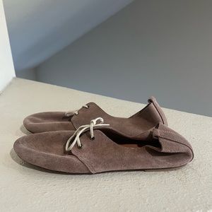 zuzii footwear minimalist barefoot oxfords blush pink womens flats shoes size 6‎